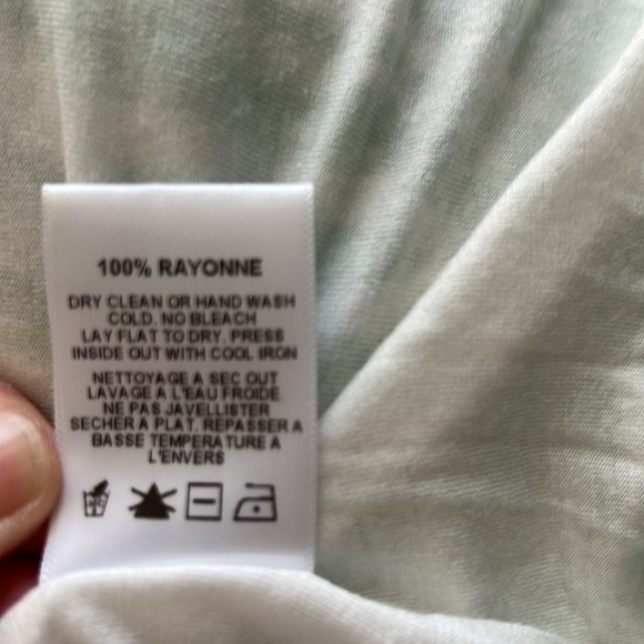 Anthropologie Velvet brand Ikat strapless dress, green/white size S - Picture 8 of 8